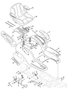 Part Location Diagram of 783-06118-4021 MTD Fender